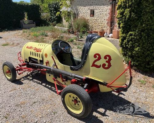 Walker Special midget race car 1938 flathead V8