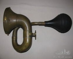 Rubes Brass Single Twist Bulb Horn probably T Ford 1915