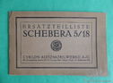 Schebera Ersatzteilliste original inklusive Versand