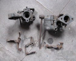 SOLEX 30 incomplete carburetors + parts