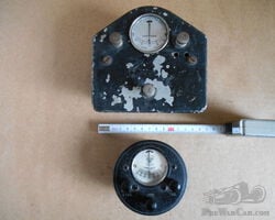 Lucas switch panel and Smiths switch panel