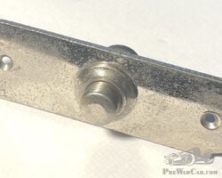 Horn / starter push button on plate.