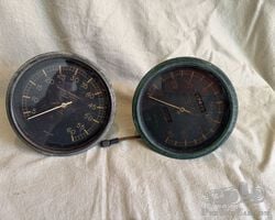 PAIR OF SPEEDOMETER /REVCOUNTER SUPPLY CO / 12 GREAT QUEEN ST KINGSWAY LONDON