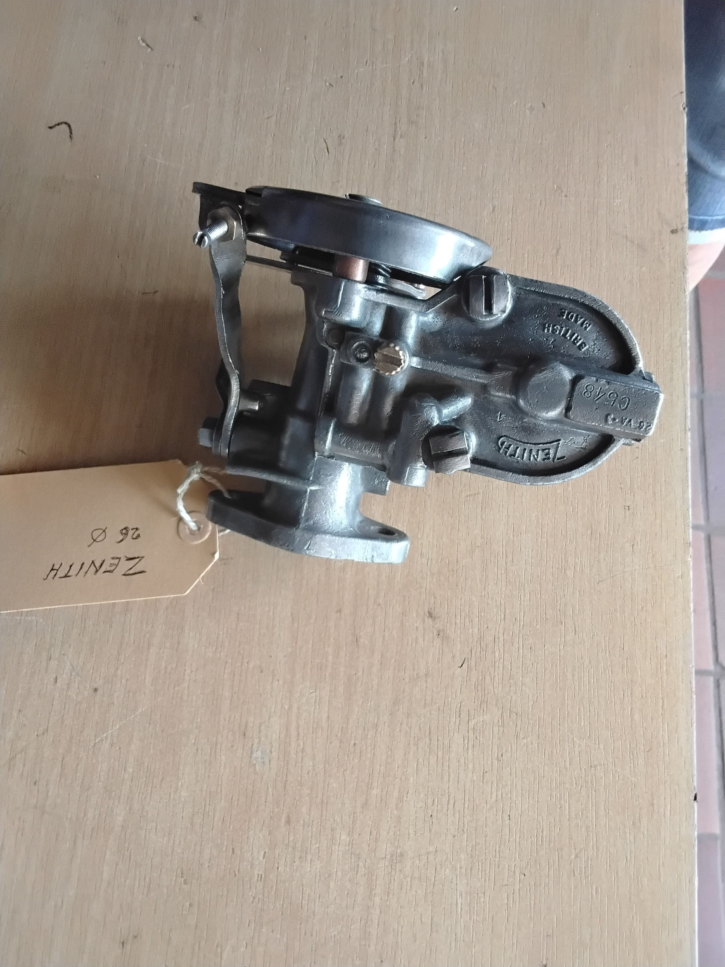 British Zenith 26VA3 26mm sidedraught number C548