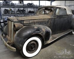 Packard 120 eight 1939 convertible ex collection baillon.