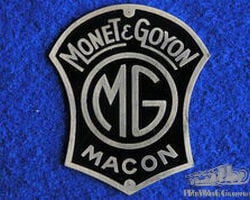 Monet-Goyon Motorcycle Frame Plate