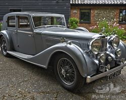 1940 Alvis 4.3 Vanden Plas Razor edge saloon