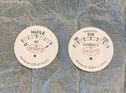 Bugatti Fuel Pressure & Oil Pressure Gauge Dials