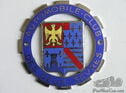 Automobile Club Des Deux Sevres Enameled Badge