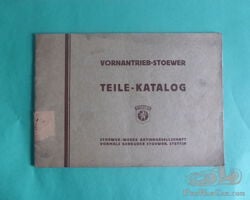 Stoewer Ersatzteilliste Typ V von 1931