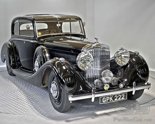 1938 Derby Bentley 4.25 Litre High Vision Coupe by H.J. Mulliner.