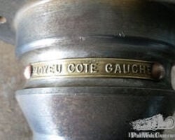 Rudge Brass Wheel Hub Plates