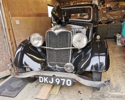 1936 Riley Merlin Saloon – Original Reg DKJ 970
