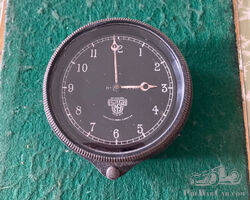 Original Smiths 8 Day Rim Wind black clock for Vintage Bentley