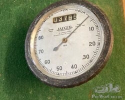 Original British Jaeger 85mph chronometric speedometer