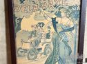 Automobiles Delahaye Advertising Poster from 1901