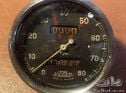 British Jaeger 80 mph chronometric speedometer 0 to 80 (spares or repair)