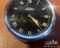 British Jaeger 8-day car dashboard clock (spares or repair)