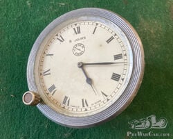 Original Jaeger 8 Jour Cream Dial Car Clock