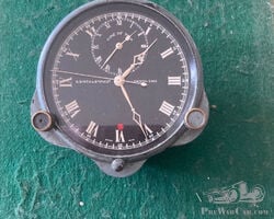 Original Jaeger Le Coultre Movement, Marketed by Smiths Chronograph Car Clock