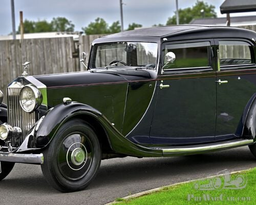1933 Rolls-Royce 20/25 Rippon Sports Saloon.