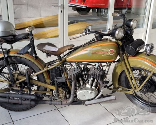 Rarität: 1930 Harley-Davidson 750 DL – Matching History (CH-Auslieferung) & fahrbereit