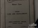 1926 Arrol Johnston car Manual for a Dominion.