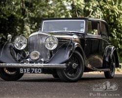 1935 Bentley Derby - Restoration works done by Fiennes in 1987 & 1996