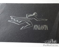 Atalanta 1938 Sales catalogue