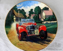 Royal Doulton Artwork for Jaguar SS100