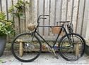 Veteran motorcycle frame for clipon Engine