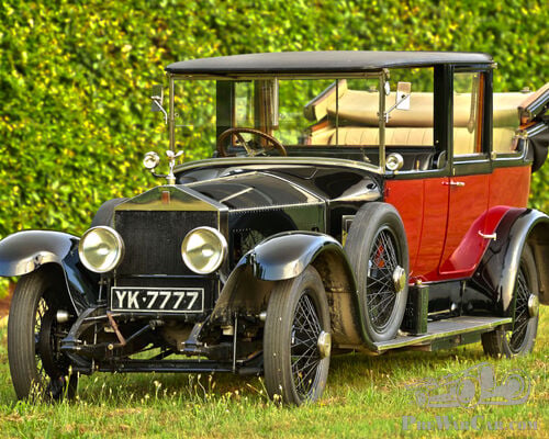 1924 Rolls Royce Silver Ghost Hooper open drive Landaulette.