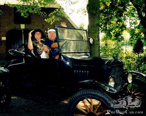 Zeer originele Ford Model T runabout