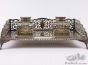 EARL HOWE: A fine antique Edwardian Sterling Silver gentleman's desk stand with ink well | Donington Auctions | 17 Oktober 2026