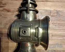 Blériot Paris – Antique Brass Car & Carriage Lamp