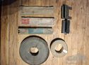 Antique Flat Leather/Canvas Drive Belt & Lacing Tool Kit