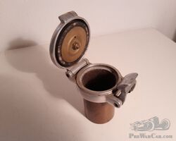Vintage Quick-Release Petrol Filler Cap – Aston Type – 2¾" Thread. Price: €125