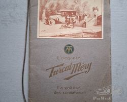 Turcat-Méry 15 / 25 HP sales catalogue